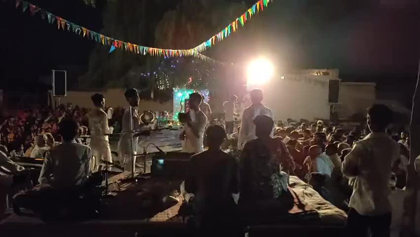 गांव सरदारपुरा लाड़ाना में पूर्णिमा की रात्रि को नखत बन्ना महाराज के जागरण का आयोजन किया गया #सूरतगढ़ ﻿#सूरतगढ़
