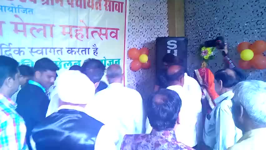 चित्तौड़गढ़: सरस्वती माता की पूजा के बाद शुरू हुआ कवि सम्मेलन #दशहरामेला #नवरात्रि2019 #सावालाइव