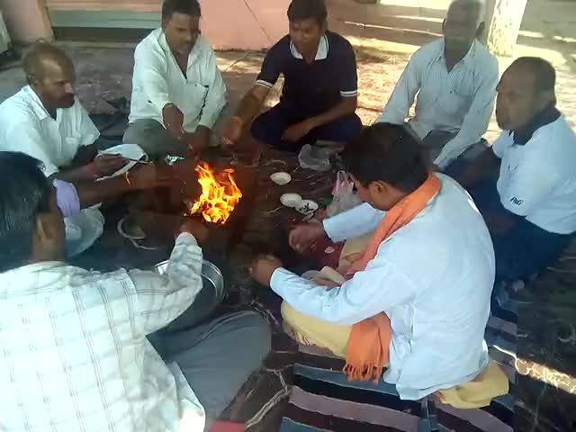 चित्तौड़गढ़: सावा में विजयादशमी के पर्व पर हनुमान चौक सावा में हवन किया गया #सावालाइव