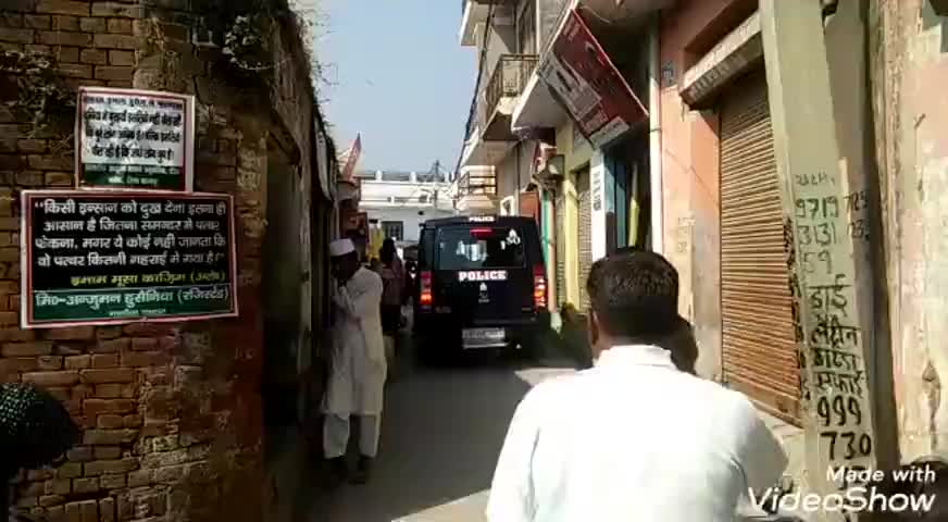 #नानौता(सहारनपुर)- पटाखा व्यापारी के यहां नानौता पुलिस की छापेमारी
