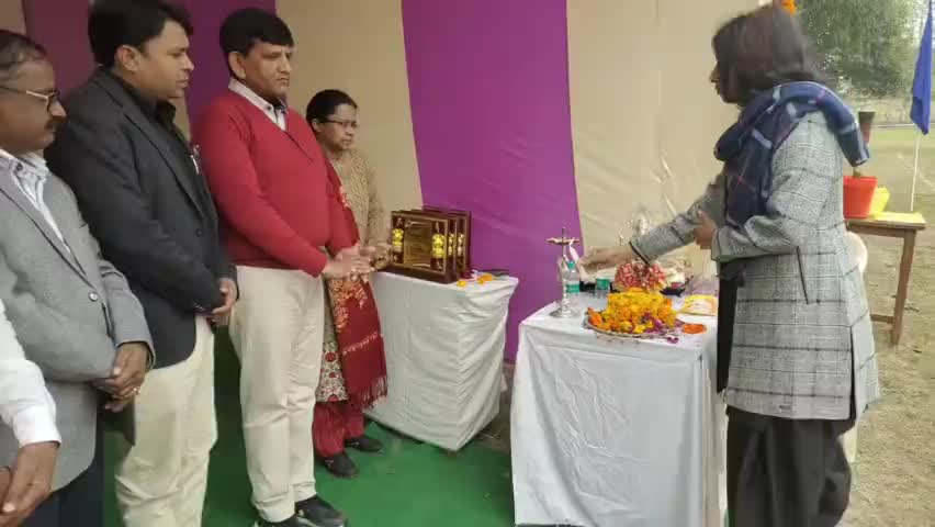 रामपुर मनिहारन: #नानौता: राजकीय महाविद्यालय में चतुर्दश वार्षिक क्रीड़ा प्रतियोगिता का हुआ आयोजन