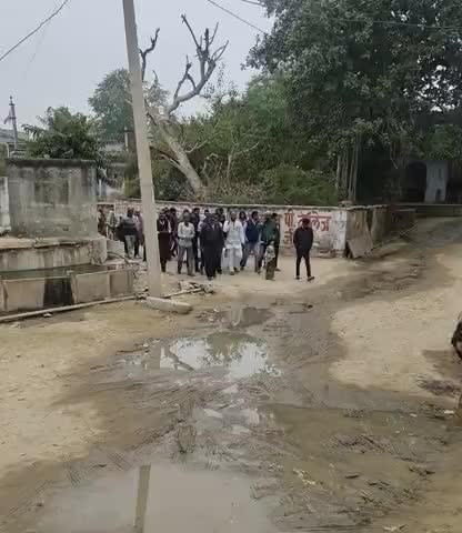 दांतारामगढ़: #mandha me sarpanch sc mahila ki seet aane pr namankan raili nikaalte hue  Dinesh sarpanch mein Vijay san﻿ banaen Mandha madni Palsana Sika