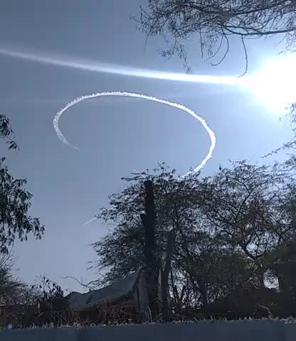 रायबरेली: आसमान की कारीगरी #sky #fighterplane