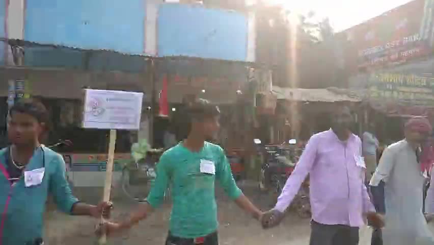 पिपरा: CAA NRC NPR ke khilaf Insani Zanjeer #पिपरा सुपौल