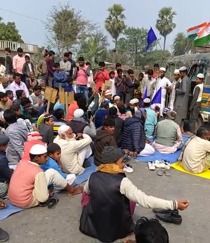 तुरकौलिया: भारत बंदी/जननायक कर्परी ठकुर जी  जयांटी समारोह 
#No_NRC