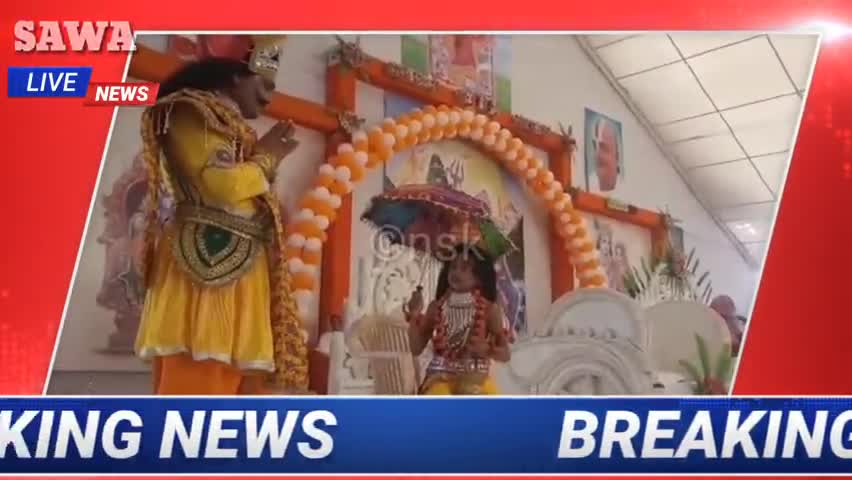 चित्तौड़गढ़: सावा मे आयोजित श्रीमद् भागवत कथा मे रामानन्द दास महाराज ने कहा भगवान से बड़ा भगवान का नाम हे #सावालाइव