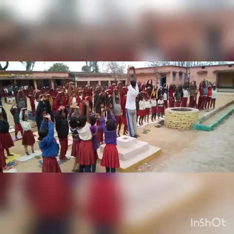 सिसई: सिसई के राजकीय उत्क्रमित मध्य विद्यालय में छात्रों को कराया गया योगाभ्यास #योगा