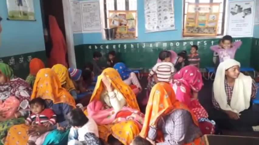मातासुला असरो आंगनवाड़ी केंद्र पर विलेज कॉन्टैक्ट ड्राइव की हुई बैठक #आंगनवाड़ी #स्वास्थ्य