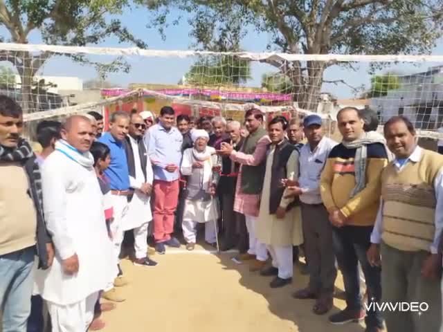 हिण्डौन: सूरौठ कस्बे में नैशनल ओपन शूटिंग वॉलीबॉल प्रतियोगिता का हुआ शुभारंभ #खेल #वॉलीबॉल