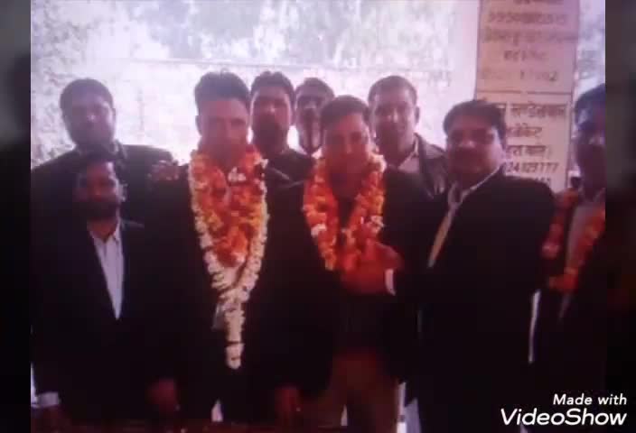 कामां: कामां में एडीजे ने बार एसोसिएशन के पदाधिकारियों को दिलाई शपथ #बार_एसोसिएशन #शपथग्रहण