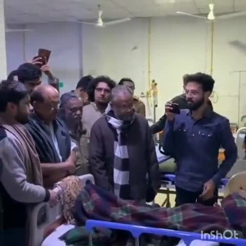 डिफेन्स कॉलोनी: IUML के सांसद मुहम्मद बशीर व पी के कुंजलिककुट्टी जामिया में घायल हुए छात्रों से मिलने पहुंचे #jamia #nrc