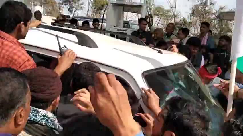 सिकंदरा: #kanhiya Kumar entry in sikandra.