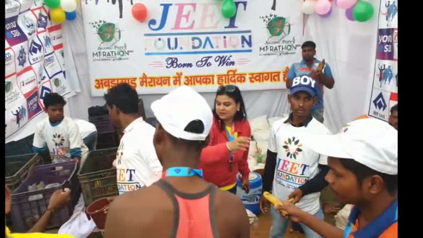 महासमुंद: जीत फाउंडेशन महासमुंद की टीम ने भी अबूझमाड़ में आयोजित मैराथन में लिया भाग #जीत_फाउंडेशन #मैराथन