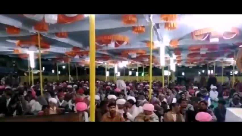 देसूरी: ढालोप स्थित रूगनाथ पीर के मंदिर में विशाल भजन संध्या का हुआ आयोजन #भजन_संध्या