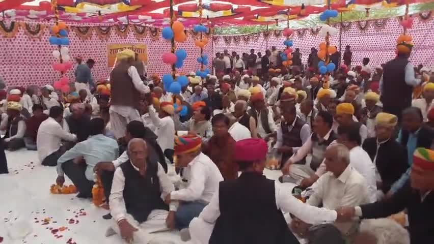 पाली: राजपुरोहित समाज के सरपंच व उपसरपंच का  मादड़ी में किया गया स्वागत #सरपंच #उपसरपंच