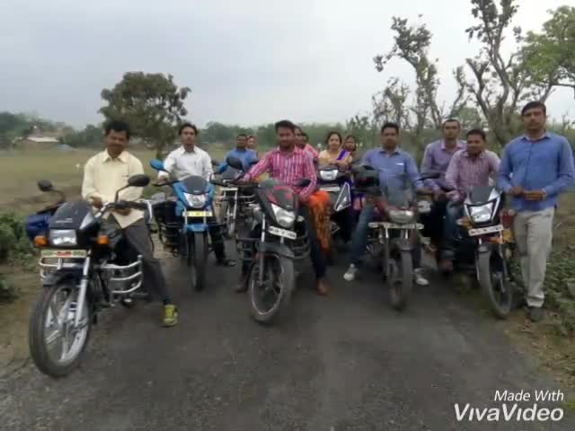 जलालगढ़: बिहार राज्य प्रारंभिक शिक्षक संघ ने 17 फरवरी से होने वाली अनिश्चितकालीन हड़ताल को लेकर निकाली बाइक रैली #बाइक_रैली