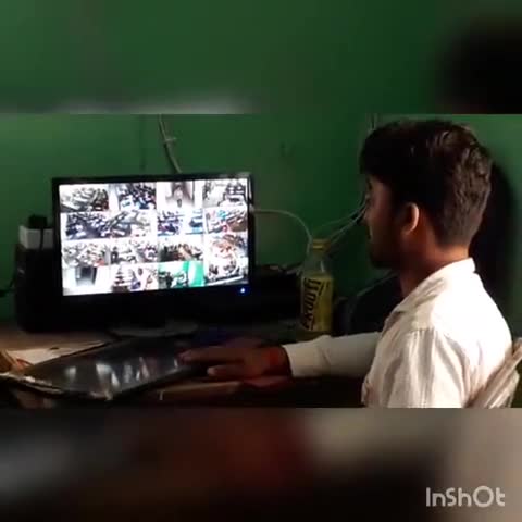 महेशपुर: महेशपुर के तीन परीक्षा केंद्रों में CCTV कैमरे से रखी जा रही है छात्रों पर नजर, #तीसरी आंख