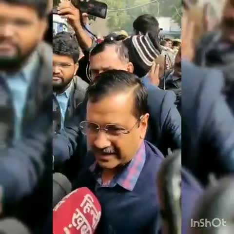 हौज खास: शपथ ग्रहण समारोह के बाद बोले केजरीवाल- "भला बुरा कहने वालों को माफ किया" #दिल्ली_चुनाव #अरविंद_केजरीवाल