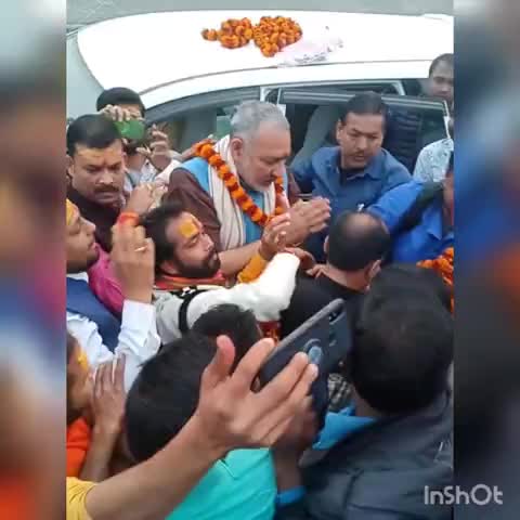 फारबिसगंज: बजरंगदल के पूर्व जिला सह-संयोजक मनोज सोनी ने केंद्रीय मंत्री गिरिराज सिंह का किया स्वागत #बीजेपी #गिरिराज_सिंह