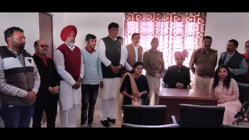 विजयनगर: 6 बीएलएम के गुरूग्राम डिग्री कॉलेज में छात्रसंघ कार्यालय का उद्घाटन किया गया #छात्रसंघ
