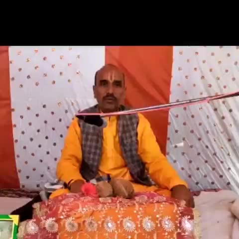 निवास: बंदरिया ग्राम के हनुमान मंदिर में चल रही श्रीमद्भागवत कथा में व्यास जी ने गोवर्धन पूजा का बताया महत्व #श्रीमद्भागवत