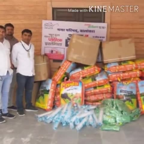 पचपदरा: मुखबिर की सूचना पर चलती बस से 780 किलो पॉलीथिन की गई जब्त #पॉलिथीन