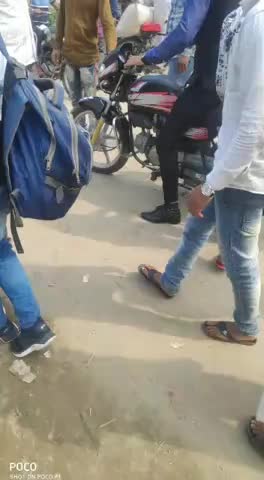 रामपुर मनिहारन: नानौता क्षेत्र में 2 बाइक की आमने-सामने की भिड़ंत में एक बाइक हुई क्षतिग्रस्त