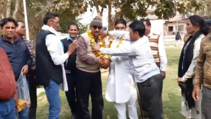 बाड़ी: टीकम सिंह जाट बने शिक्षक संघ एकीकृत बाड़ी ब्लॉक के अध्यक्ष #शिक्षक_संघ