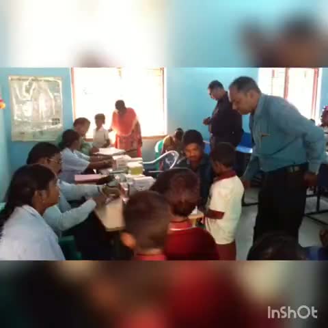 डुमरिया: उत्क्रमित मध्य विद्यालय काशियाबेडा में सीड्स द्वारा स्वास्थ्य जांच शिविर का किया गया आयोजन #स्वास्थ्य_शिविर