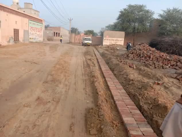 सादुलशहर: बैहरामपुरा बोदला में जल्द शुरू होगा इंटरलॉकिंग सड़क का निर्माण #सड़क_निर्माण