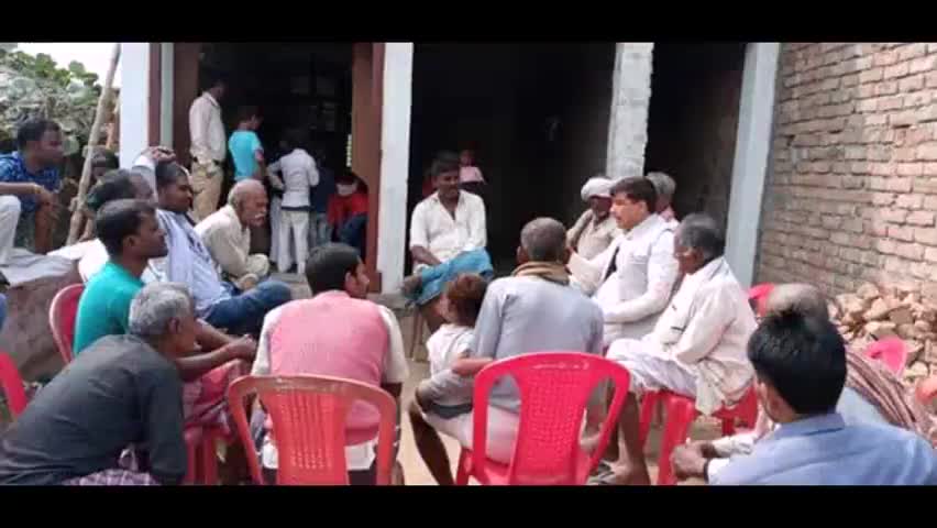 मोरवा: बाइक रैली को लेकर वीआईपी पार्टी जिलाध्यक्ष अभय सिंह ने हरपुर भिंडी में किया जनसंपर्क #वीआईपी