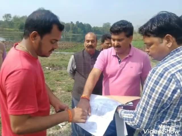 हर्रैया: हर्रैया विधायक अजय सिंह ने पचवस स्थित तालाब का लघु सिंचाई विभाग के अधिकारियों के साथ कराया सर्वेक्षण #यूपी_सीएम