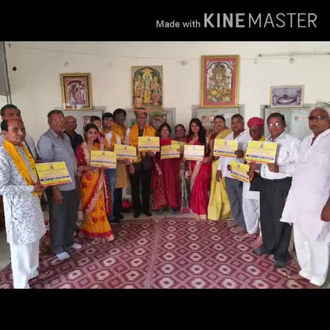 ओसियां: माहेश्वरी समाज के सामूहिक विवाह कार्यक्रम के पोस्टर का  विमोचन सेवरिया माता के मंदिर में किया गया #विमोचन