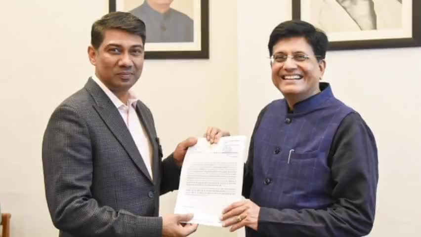 रायसिंहनगर: सांसद निहालचंद मेघवाल ने रेल मंत्री पीयूष गोयल से की मुलाकात, रखी कई मांगें #रेल_मंत्री #सांसद