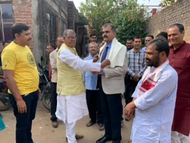 बिहटा: अमहारा गांव पहुंचे बिहार एटीएस के डीआईजी विकास वैभव, गांव जनप्रतिनिधियों ने किया भव्य स्वागत #ats #dig
