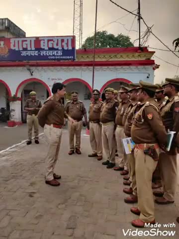 लखनऊ के बंथरा थाने का डीसीपी ने किया औचक निरीक्षण #dcp