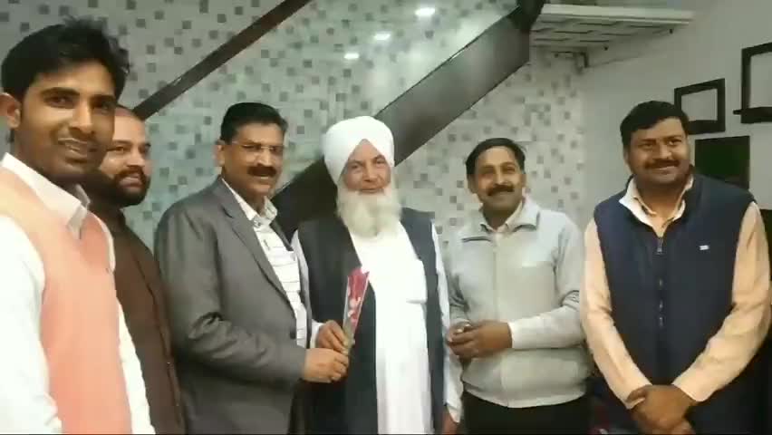 शाहबाद: सीएम के राजनीतिक सचिव कृष्ण बेदी ने अनवर खान को वक्फ बोर्ड का सदस्य बनने पर दी बधाई #वक्फ_बोर्ड