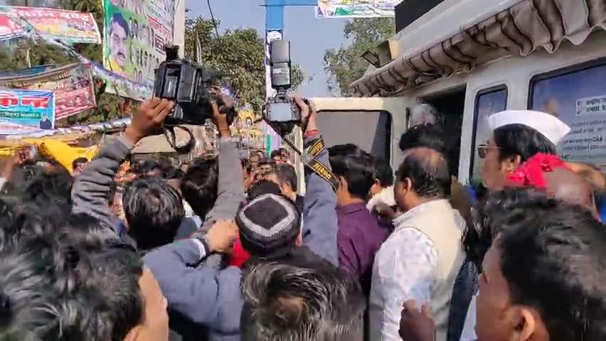 माननीय उपेंद्र कुशवाहा जी के स्वागत में उमड़ा जनसैलाब।
#LatePost