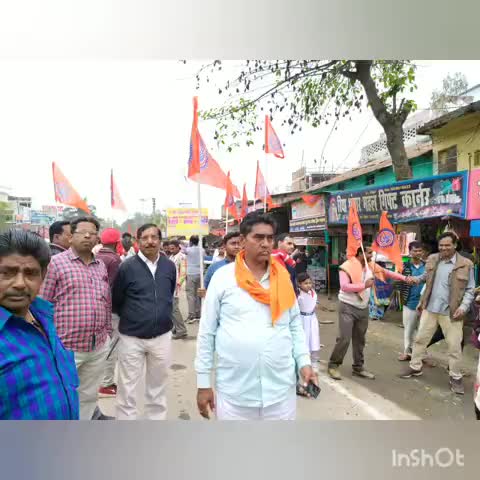 जलालपुर: बसखारी में श्री शतचंडी महायज्ञ हुआ प्रारंभ, नगर में निकाली गई भव्य कलश यात्रा #कलश_यात्रा