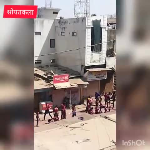 सुसनेर: सोयत कला बस स्टैंड पर नाचते-गाते हुए मनाई गई रंग पंचमी #रंग_पंचमी