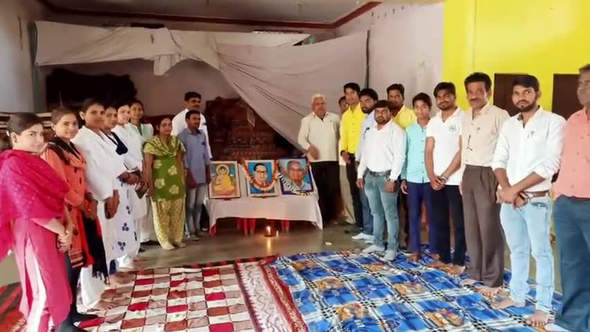 सीहोर: अंबेडकर भवन सीहोर में बहुजन उत्सव समिति ने हर्षोल्लास के साथ मनाई कांशीराम जयंती, किया माल्यार्पण #कांशीराम_जयंती