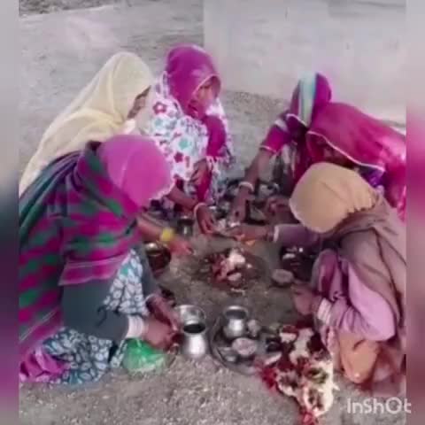 सोजत: बासना ग्राम पंचायत में महिलाओं द्वारा शीतला अष्टमी पर मॉ शीतला की पूजा की गई #शीतला अष्टमी