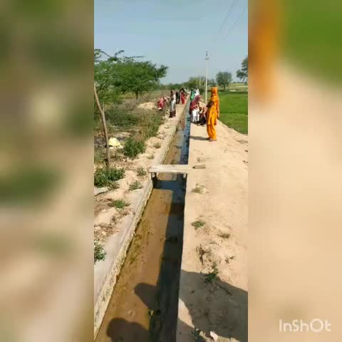 विजयनगर: ग्राम पंचायत 6APD में नरेगा का कार्य हुआ शुरू, कराया जा रहा खाले के पटरे का सुदृढ़िकरण #नरेगा