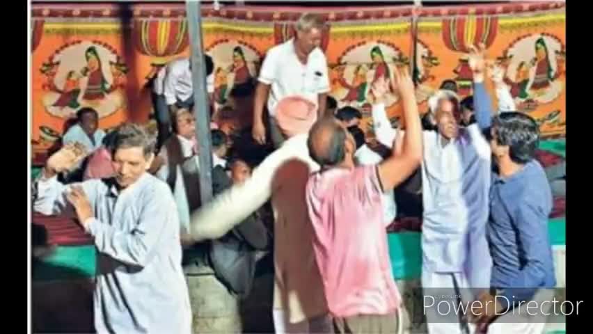 रावटी: रावटी मुक्तिधाम में पहली बार भजन संध्या का किया गया आयोजन #भजन_संध्या
