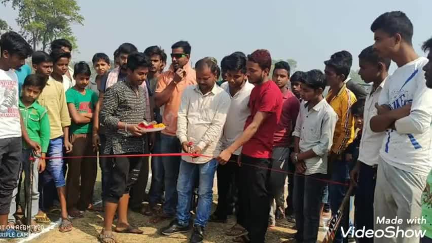 बसंतपुर: भगवानपुर में 6 दिवसीय क्रिकेट टूर्नामेंट का स्थानीय मुखिया ने किया उद्घाटन, 8 टीमें ले रही हैं भाग #क्रिकेट_टूर्नामेंट