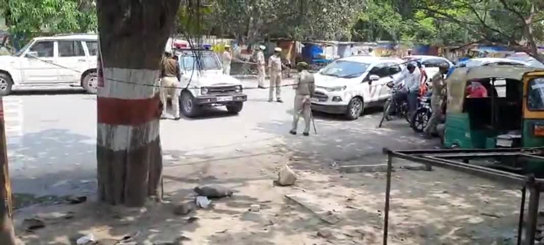 गोरखपुर: Chatra sangh chauraha per Janta curfu #jantacurfew