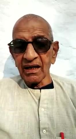 कोरोेना वाइरस के प्रति जागरूक करने हेतु दादा ने गाया गाना ।
#भाग कोरोना