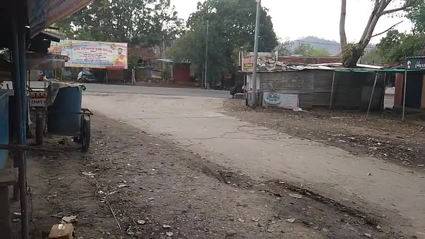 शाहपुर: लॉक डाउन पर पुराने बस स्टैंड पर पसरा सन्नाटा।
#lock_down
