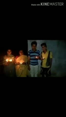 कोडरमा: दिया जलते हुए अपने पूरे परिवार के साथ #दीवाली ##लाॅक_डाउन #कोरोना#लाॅक_डाउन