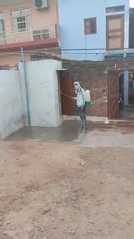 Sarpanch ne Jaurasi gram  panchyat me karwaya sanitizer ka chhidkav

#corona #lockdown #sanitizer #covid19 #curfew